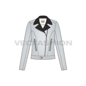 Women's Fashion Moto Jacket